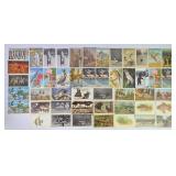 1940-50's Dogs, Birds, Bears, Bunny Postcards