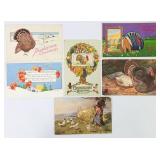 Vintage Thanksgiving Greeting Postcards (6)