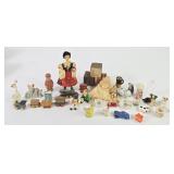 Porcelain Figurines, Dogs, Tiny Cars & Trains +