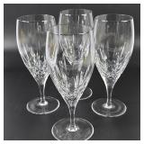 Vintage Rogaska Crystal Goblet Wine Glasses (4)
