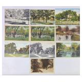 1910-11 South Bend, IN Leeper Park Postcards (10)