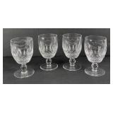 Waterford Crystal Wine Goblets (4)