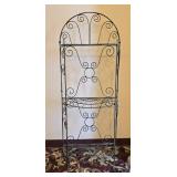 3-Tier Metal Scroll Plant Stand