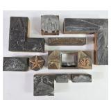 Vintage Church Letterpress Printing Blocks (10)