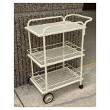 Russell Woodard Cream Wrought Iron Service