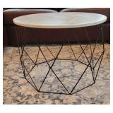 Marble Top Geometric Coffee Table
