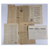 Illinois, Iowa+ 1870s-80s Newspapers (6)