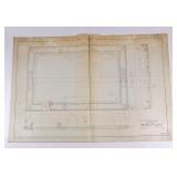 1921 Malleable Steel Co. Oven Door Blueprint