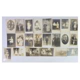 RPPC Portrait Sepia Postcards (22)