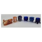 St. Clair+ Iridescent Glass Toothpick Holders (6)