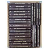 Louis L'Amour Leather-Bound Book Collection (24)
