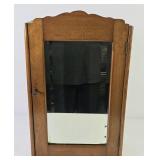 Vintage Wood 3-Shelf Medicine Cabinet