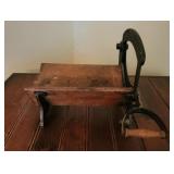 Wood & Cast Iron Manual Bread Slicer