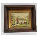 'Arrival At The Inn' Litho By Bolstad