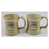 Deneen Pottery Indiana Dunes Nat'l Park Mugs