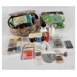 Sewing Supplies & Vera Bradley Pouches