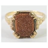 10k Goldstone Estate Ring (8)
