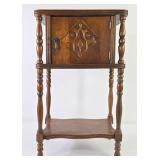 Vintage Mahogany Humidor Cabinet