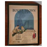 Buster Brown Hosiery Advertising Print