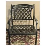 Cast Aluminum Patio Arm Chair