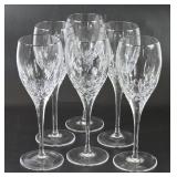 Vintage Rogaska Crystal Wine Glasses (6)