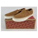Vans Suede Sherpa Slip-On Loafers (7.5) NEW