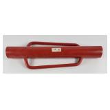 Red Metal Fence Post Driver