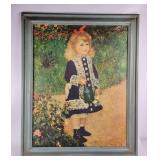'Girl w/ Watering Can' Canvas Print By Renoir