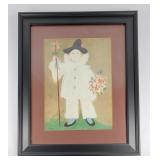 'Portrait Of Paulo As Pierrot' Print By Picasso