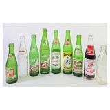 Vintage Coke Studebaker, 7up, RC, Pepsi Bottles +