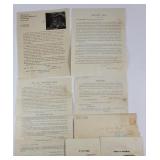 1916 Cass Oil Co. MI Tax Letter, Report, Notice+