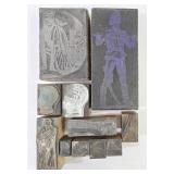 Vintage Men Letterpress Printing Blocks (11)