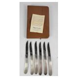Griffon Stainless Hand Forged Knives w/ Case