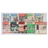 1948 Automotive Digest & 1956 Cycle Magazines