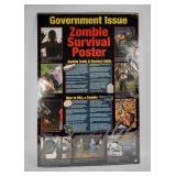 Gov. Issue Zombie Survival Poster