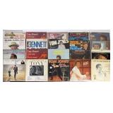 Bennett, Jones, Newton, Vinton + Record Albums
