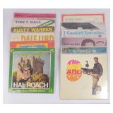 Rusty Warren, Tom Hall+ Signed LP Records (12)