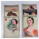 1920s 'Pictoral Review' Magazines (6)