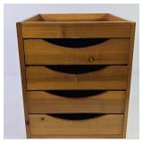 Desktop Four Drawer File Cabinet