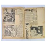 1955-1956 Purdue Boilermaker Scrapbook