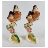 Mr. & Mrs. English Robin Ceramic Bud Vases