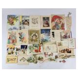 Antique Christmas Greeting Cards & Tags (32)