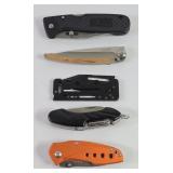 Deejo, Cabela's, Sog Pocket Knives + (5)