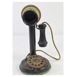 Plaphone Antique Gong Bell Mfg Toy Telephone
