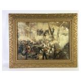 ï¿½Civil War Battle Mobile Bay 1864ï¿½ Print - Overend