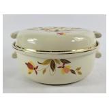 Hall's Autumn Leaf Covered Casserole Dish