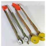 Vintage Ice Fishing Tip-Up Reels (4)
