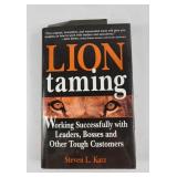 'Lion Taming' By Steven Katz Signed (2004)