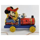 Fisher Price Mickey Mouse Train Pull Toy