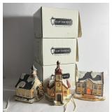 Hummel Lighted Christmas Village Buildings (3)